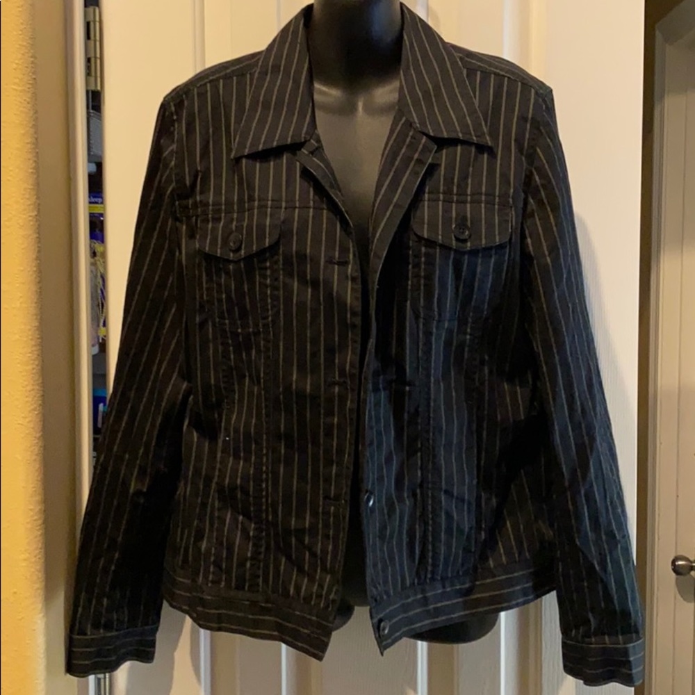 Jones New York pinstripe jacket